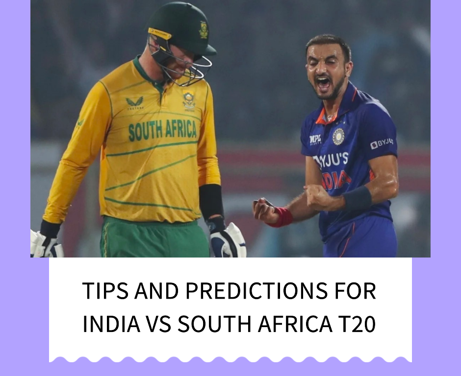 Betting Buzz: Tips and Predictions for India vs South Africa T20
