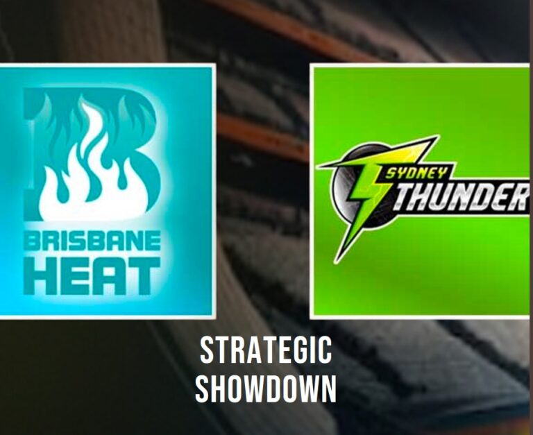 Strategic Showdown: Captaincy Tactics in Focus - Brisbane Heat vs Sydney Thunder!