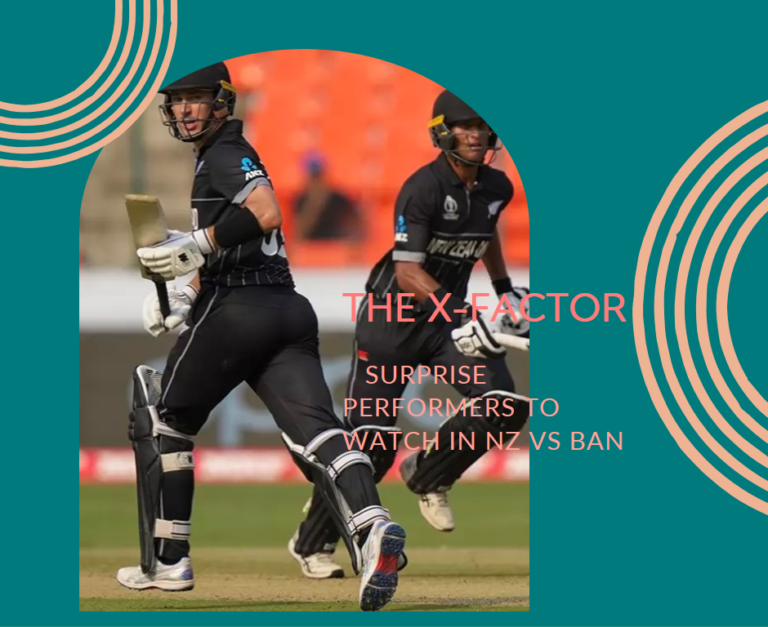 The X-Factor: Surprise Performers to Watch in NZ vs BAN