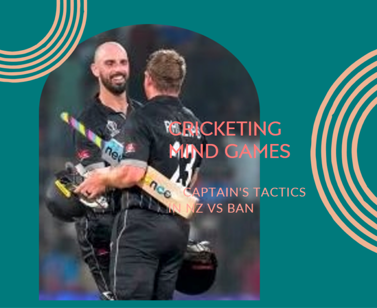 Cricketing Mind Games: Captain's Tactics in NZ vs BAN