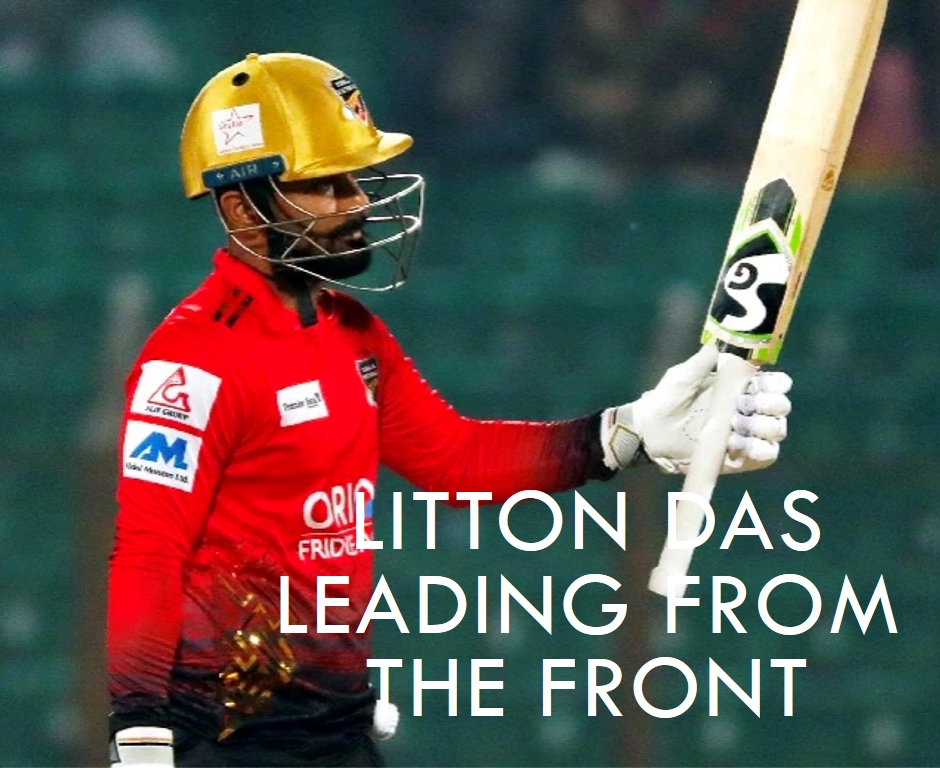 Comilla Victorians Look to Dominate: Litton Das Leading from the Front