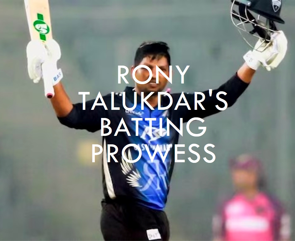 Rony Talukdar's Batting Prowess