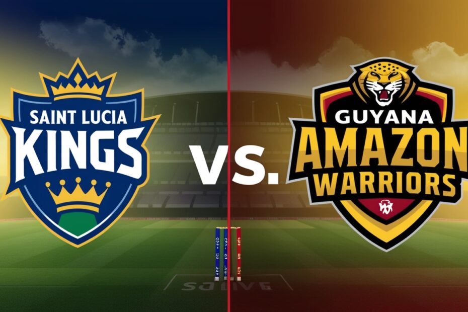 Saint Lucia Kings vs Guyana Amazon Warriors