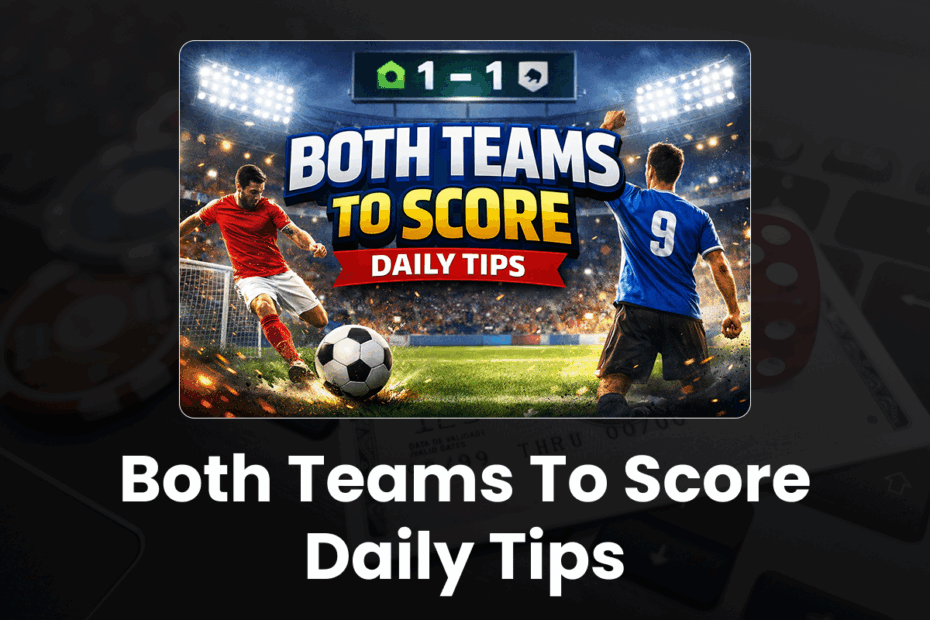 Both Teams To Score Daily Tips