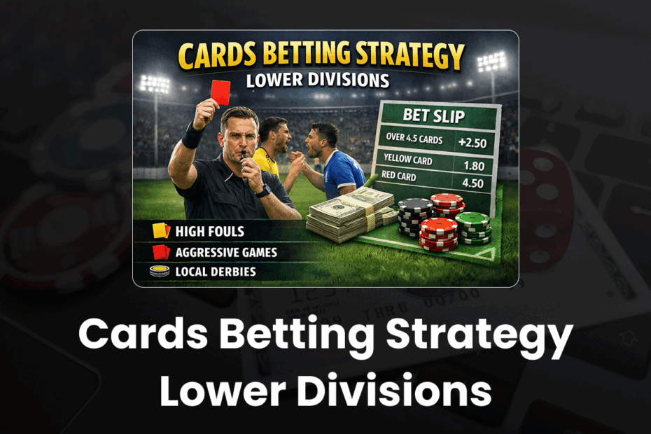 Cards Betting Strategy Lower Divisions, Best Odds, Predictions And Outcomes