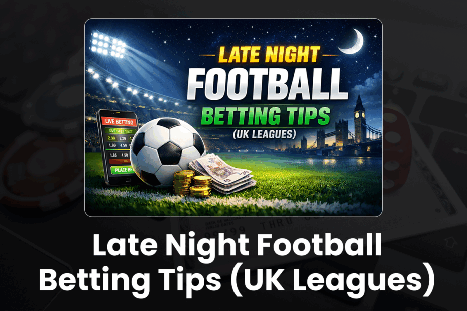 Late Night Football Betting Tips (UK Leagues) 2025-26