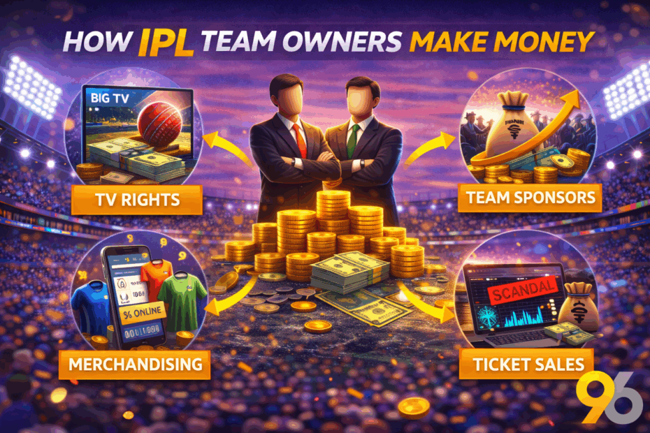 how ipl team owners make money