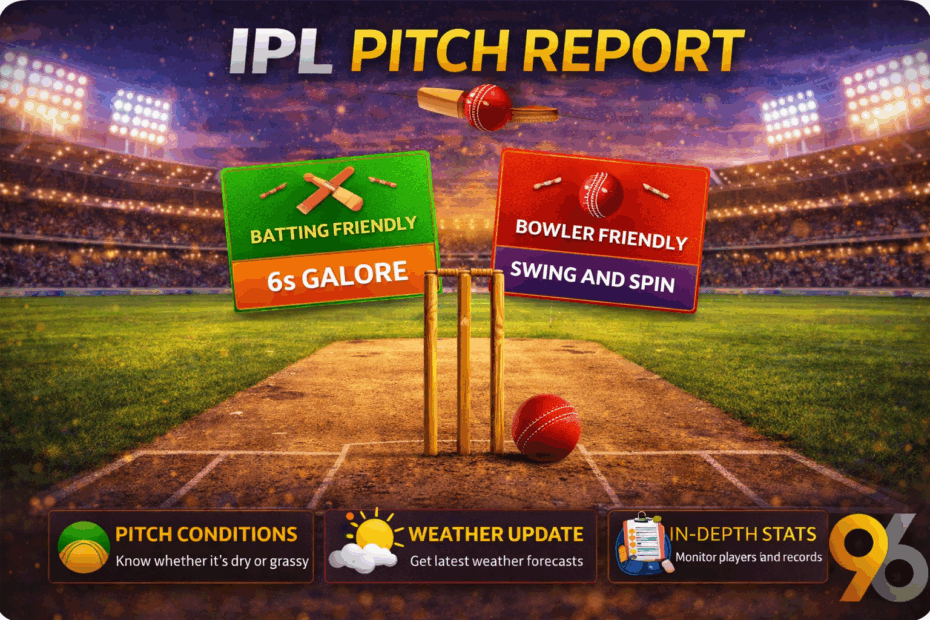 ipl pitch report