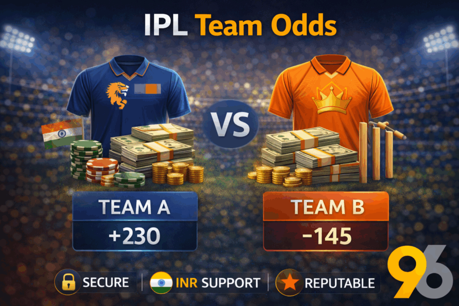 ipl team odds