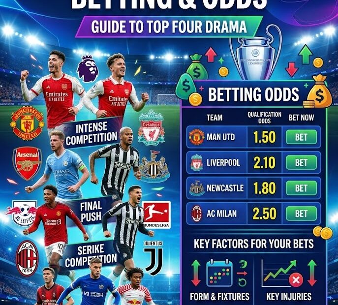 Champions League Qualification Race Betting and Odds - about96.com | Sports Champions League Qualification Race Betting and Odds