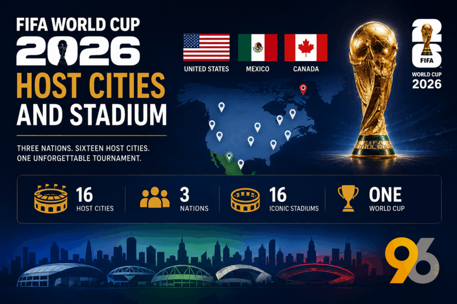 FIFA World Cup 2026 Host Cities and Stadium
