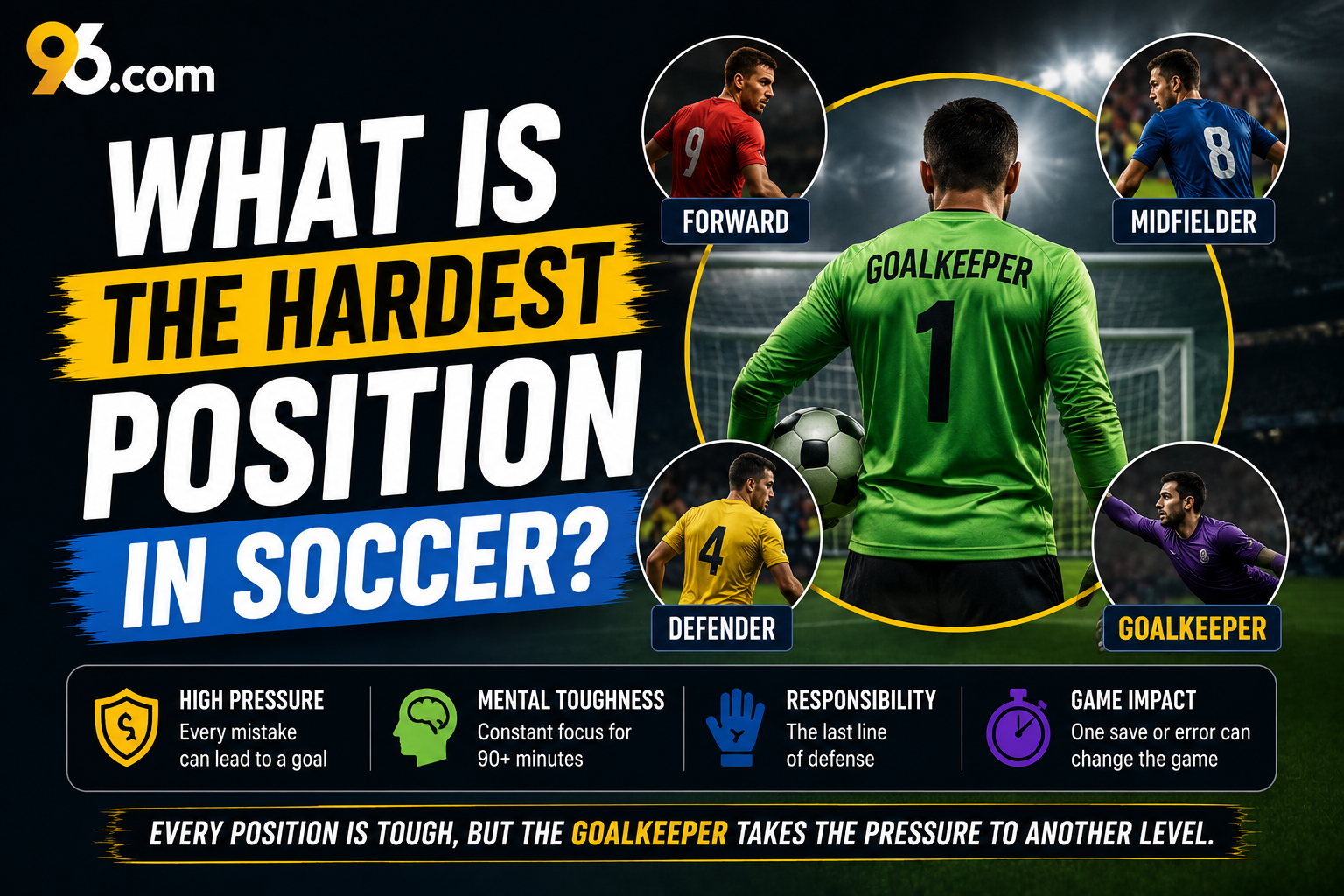 What Is the Hardest Position in Soccer - about96.com | Sports What Is the Hardest Position in Soccer?