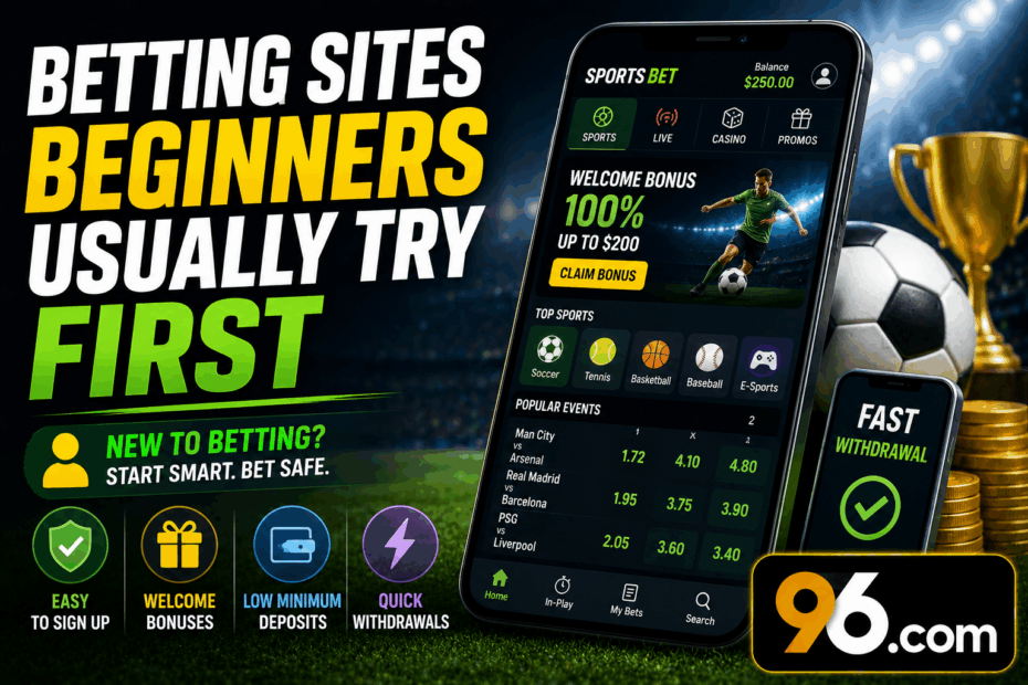 Betting Sites Beginners Usually Try First - about96.com | Sports Betting Sites Beginners Usually Try First