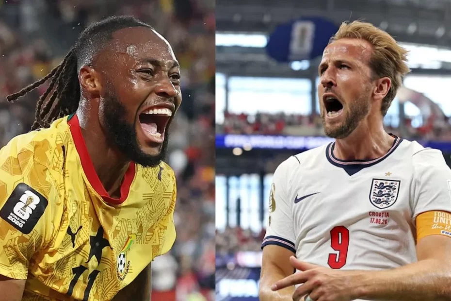England vs Ghana FIFA