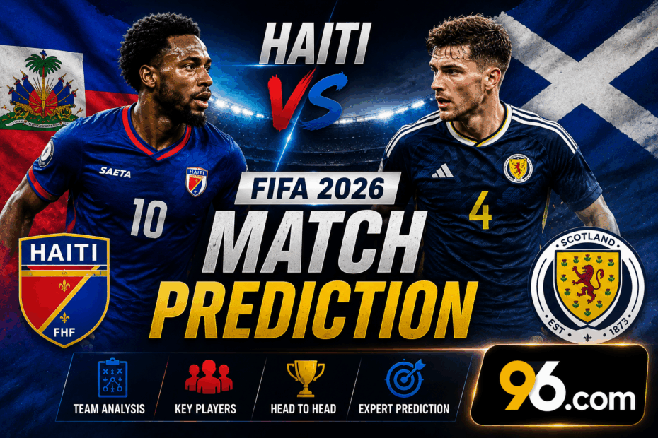 Haiti vs Scotland FIFA 2026 Match Prediction