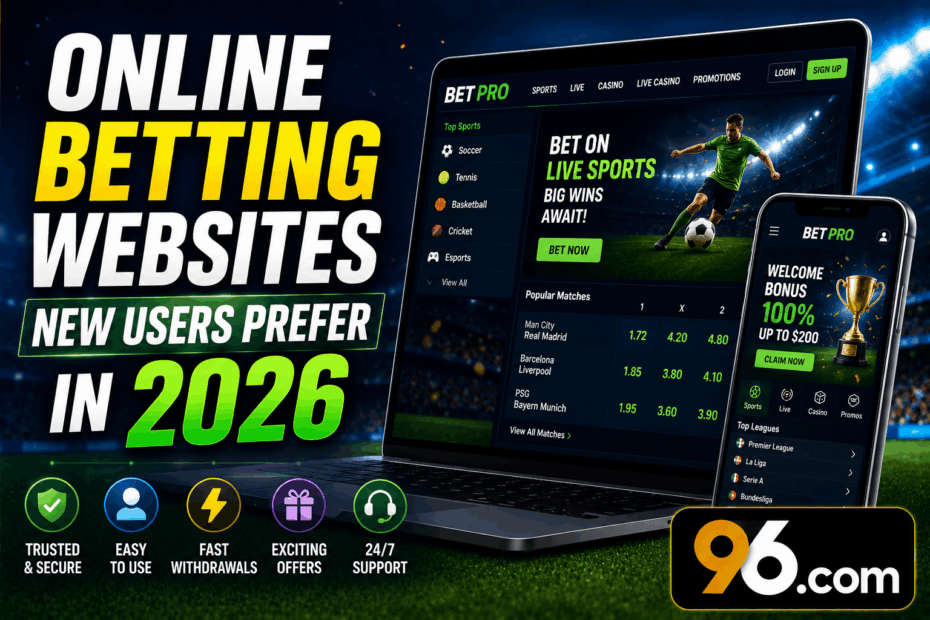 Online Betting Websites New Users Prefer in 2026