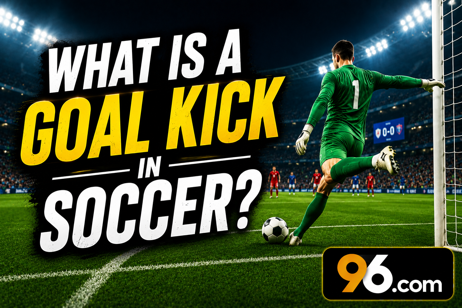 What Is a Goal Kick in Soccer?