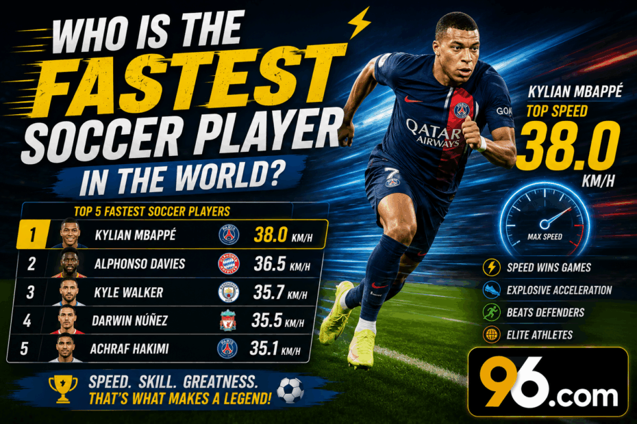 Who Is the Fastest Soccer Player in the World?