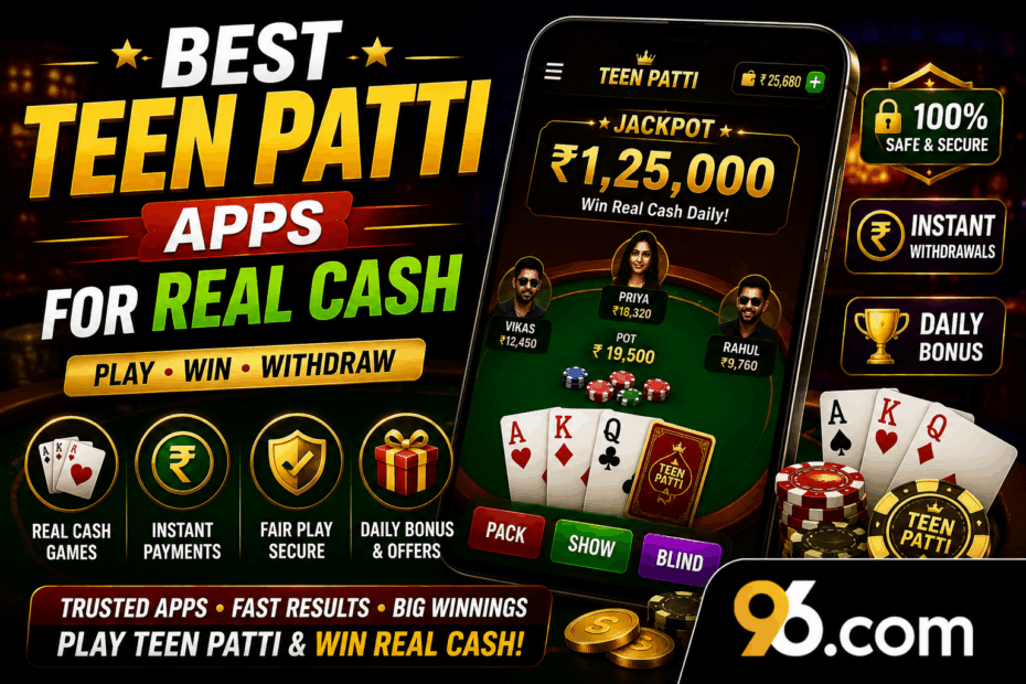 Best Teen Patti Apps for Real Cash