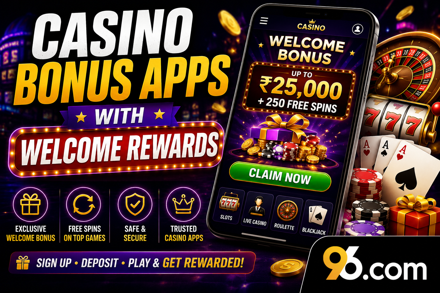Casino Bonus Apps with Welcome Rewards