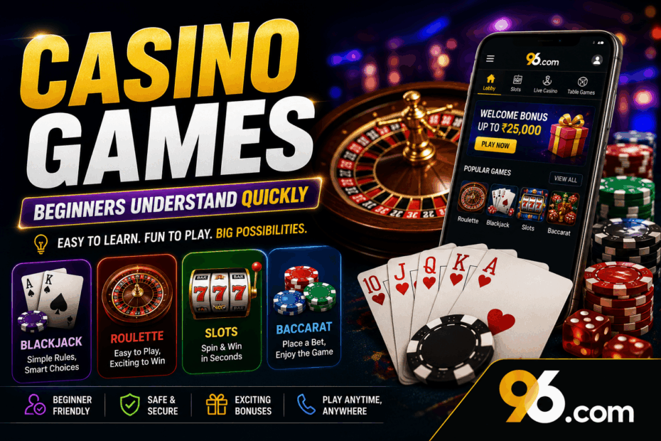 Casino Games Beginners Understand Quickly - about96.com | Sports Casino Games Beginners Understand Quickly
