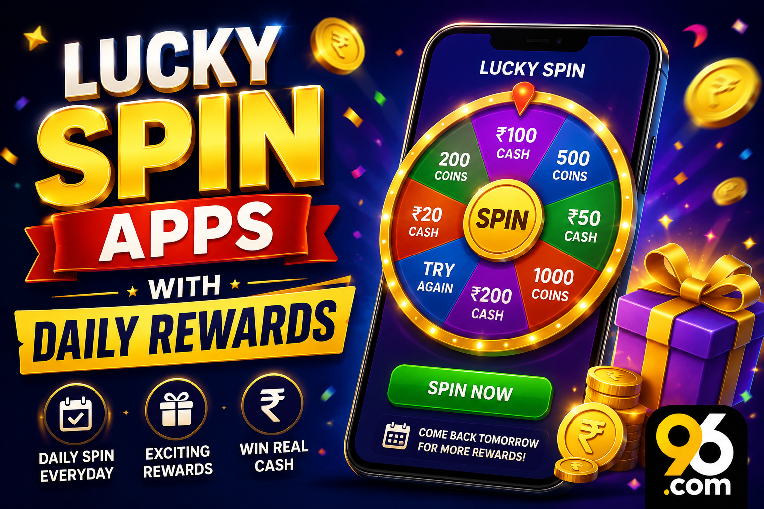 Lucky Spin Apps with Daily Rewards
