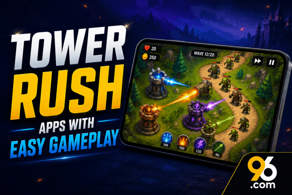 Tower Rush Apps with Easy Gameplay - about96.com | Sports Tower Rush Apps with Easy Gameplay