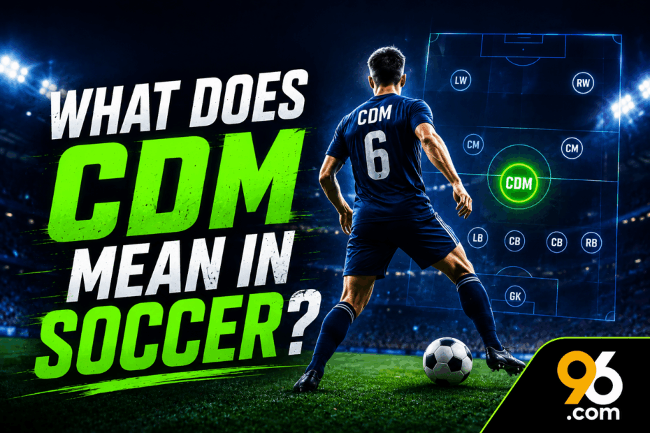 What Does CDM Mean in Soccer?