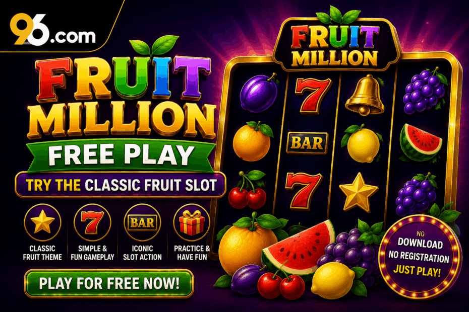 Fruit Million Free Play- Try the Classic Fruit Slot - about96.com | Sports Fruit Million Free Play: Try the Classic Fruit Slot