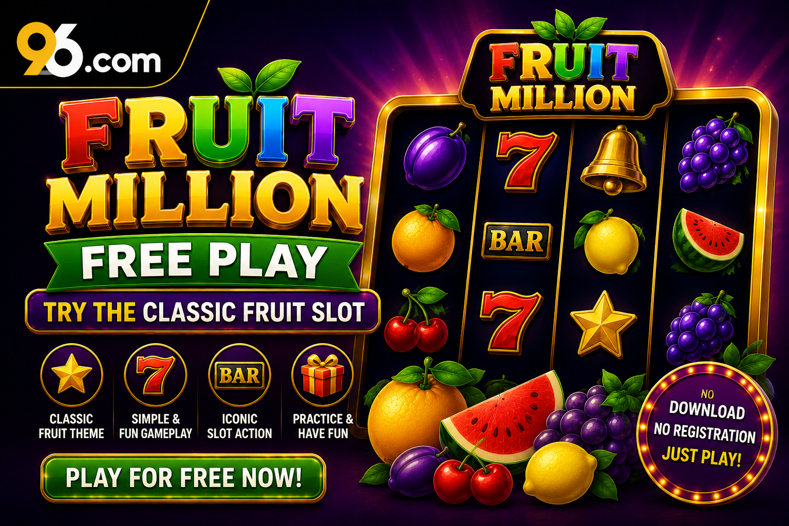 Fruit Million Free Play: Try the Classic Fruit Slot