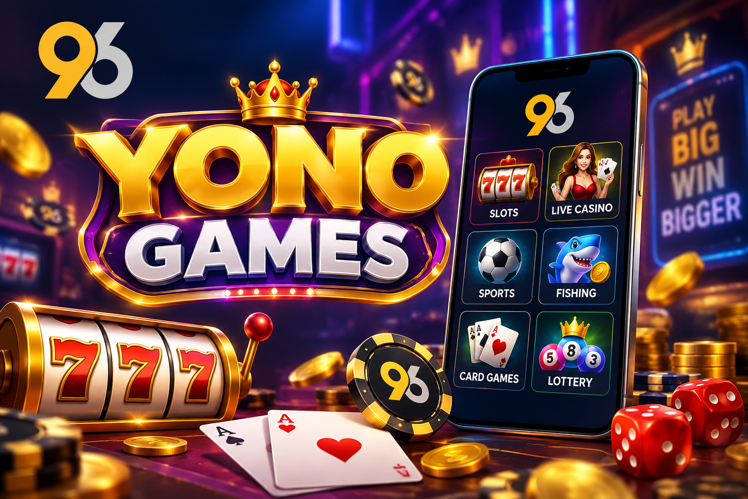 Yono Games – Games, Download, Login & Bonuses